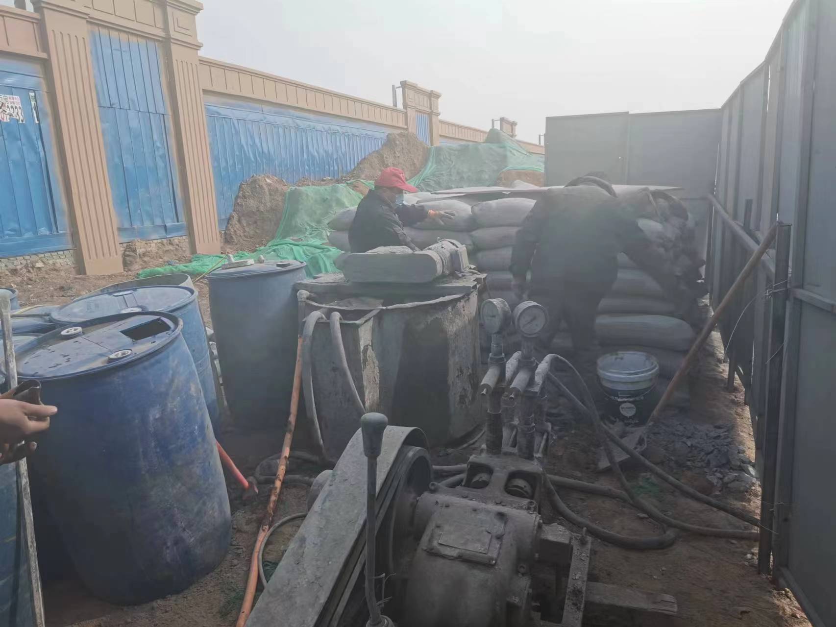 芷江地基沉降注浆加固